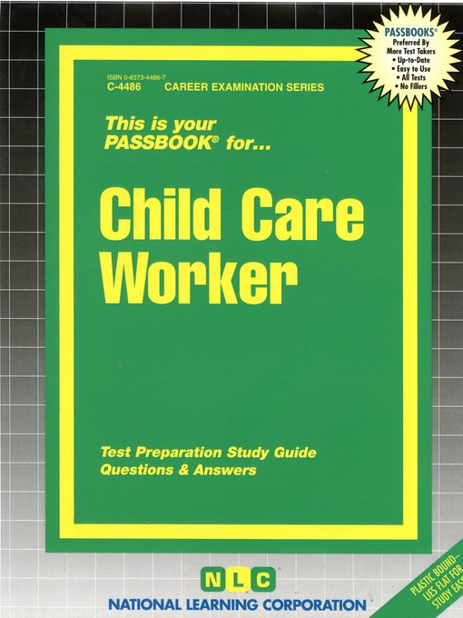 Title details for Child Care Worker by National Learning Corporation - Available